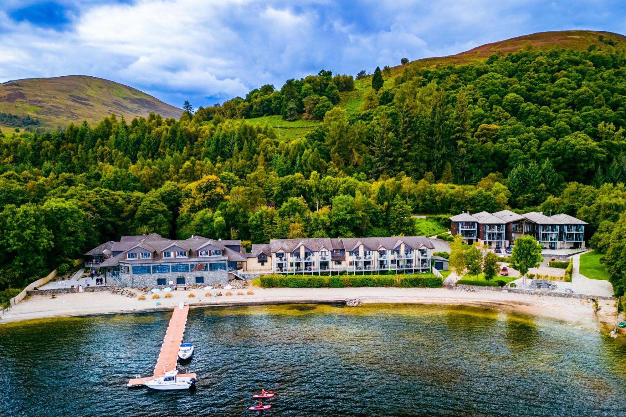 The Lodge On Loch Lomond Hotel Лусс Экстерьер фото